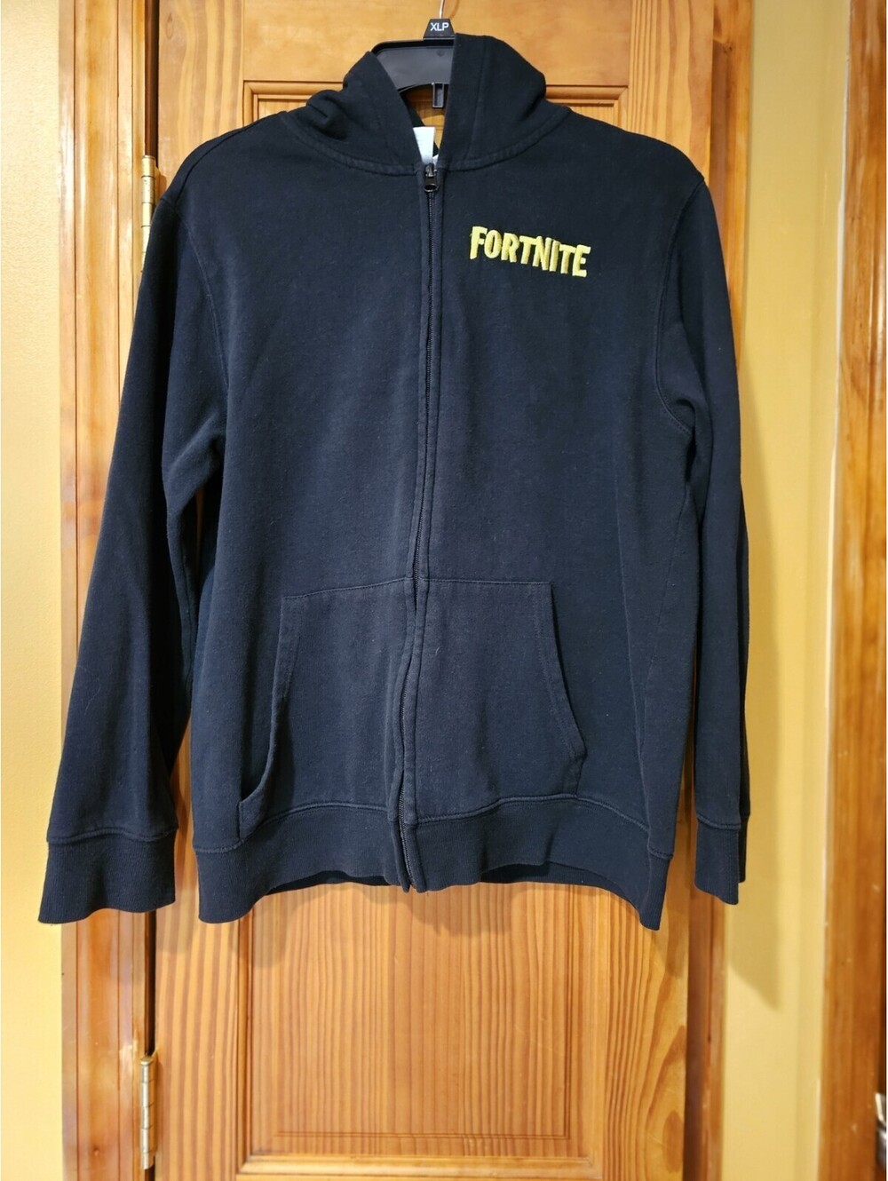 Fortnite ☆ Big Boys Embroidered Logo Fleece Zip Hoodie ☆ Sizes XXL (18)